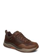 Mens Relaxed Fit Benago - Waterproof Lave Sneakers Brown Skechers