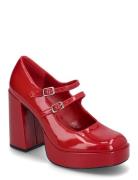 Cabernet Heeled Sandal Sandal Med Hæl Red Steve Madden