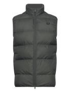 Insulated Gilet Vest Green Fred Perry