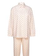 Amor Pyjamas Set Pyjamas Cream Becksöndergaard