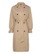 Colonia Trench Coat Kåpe Beige Desigual