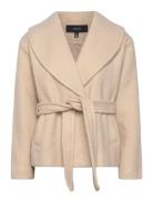 Vmelitebergen Jacket Boo Ulljakke Jakke Beige Vero Moda