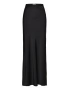 Hana Long Skirt Langt Skjørt Black Ahlvar Gallery