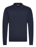 Invimish Tops Polos Long-sleeved Navy INDICODE