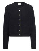 Ihbeccas Ca Tops Knitwear Cardigans Black ICHI