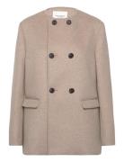 Bs Geleste Jacket Ulljakke Jakke Beige Bruun & Stengade