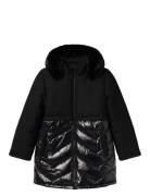 Nkfmarol Jacket Long Fôret Jakke Black Name It