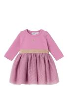 Nbfotul Ls Dress Dresses & Skirts Dresses Partydresses Pink Name It