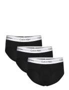 Hip Brief 3Pk Underbukser Y-frontunderbukser Black Calvin Klein