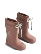 Rubber Boot Thermo Solid Shoes Rubberboots High Rubberboots Pink Wheat