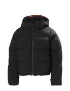 Jr Girl Nora Puffy Jacket Fôret Jakke Black Helly Hansen