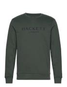 Heritage Crew Tops Sweat-shirts & Hoodies Sweat-shirts Khaki Green Hac...