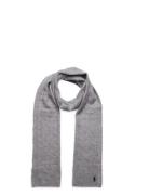 Cable-Knit Wool-Cashmere Scarf Accessories Scarves Winter Scarves Grey...