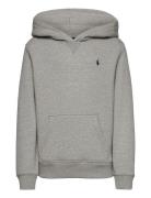 Fleece Hoodie Tops Sweat-shirts & Hoodies Hoodies Grey Ralph Lauren Ki...