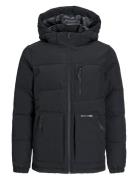 Jjeotto Puffer Jacket Sn Jnr Fôret Jakke Black Jack & J S