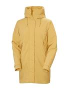 W Victoria Ins Mid Rain Jacket Outerwear Rainwear Rain Coats Yellow He...