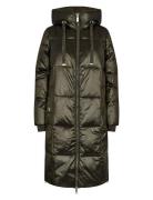 Mmnova Metallic Down Jacket Fôret Jakke Green MOS MOSH