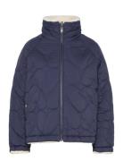 Meggy Jacket Vattert Jakke Navy Fabienne Chapot