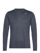 Impulse Core Ls Tee Sport T-shirts Short-sleeved Navy Mizuno