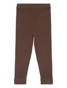 Avo Leggin Bottoms Leggings Brown Fliink