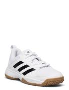 Ligra 7 Kids Indoor Shoes Sport Sneakers Low-top Sneakers White Adidas...