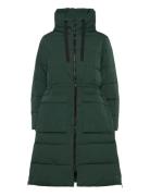 Mschpavinaria Zip Jacket Fôret Kåpe Green MSCH Copenhagen