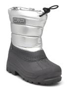 Kids Sneewy Snowboot Vinterstøvletter Pull On Silver CMP