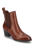 Women Boots Shoes Boots Ankle Boots Ankle Boots With Heel Brown Tamari...