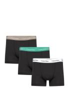 Trunk 3Pk Boksershorts Black Calvin Klein