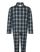 Flannel Pj Set Shirt And Pants Pyjamas Navy GANT