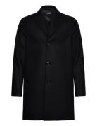 Artie Melton Coat Ullfrakk Frakk Black J. Lindeberg