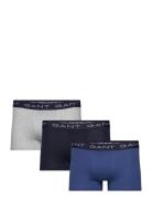 Trunk 3-Pack Boksershorts Navy GANT