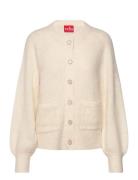 Steviecras Cardigan Tops Knitwear Cardigans Cream Cras