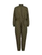 Sc-Fenya Bottoms Jumpsuits Khaki Green Soyaconcept