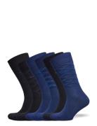 6P Rs Giftdesign Cc Underwear Socks Regular Socks Navy BOSS