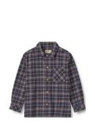 Shirt Oscar Tops Shirts Long-sleeved Shirts Navy Wheat