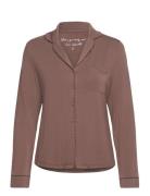 Jacket Ls Jersey Essential Topp Brown Hunkemöller