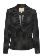 Cuarletta Jersey Blazer Blazers Single Breasted Blazers Black Culture