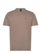 Tee Sport T-shirts Short-sleeved Brown BOSS