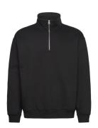 Relaxed Heavy Half Zip Sweater Tops Sweat-shirts & Hoodies Sweat-shirt...