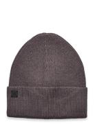 Ribbed Beanie Accessories Headwear Beanies Grey French Connection