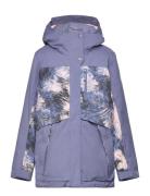 Dawnrae Parka Girl Jk Parkas Jakke Blue Roxy