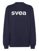 Smcowen Sweatshirt Tops Sweat-shirts & Hoodies Sweat-shirts Navy Svea