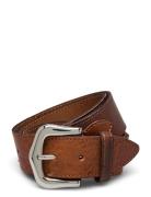 Leather Belt Belte Brown Mango