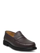 Classic Loafer - Black Grained Leather Mokasiner Lave Sko Brown S.T. V...