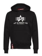 Basic Hoodie Designers Sweat-shirts & Hoodies Hoodies Black Alpha Indu...