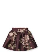 Sunita Dresses & Skirts Skirts Short Skirts Burgundy MarMar Copenhagen