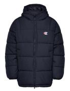 Hooded Jacket Fôret Jakke Navy Champion