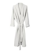 Big Waffle Bathrobe Morgenkåpe White The Organic Company