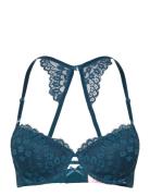 Astrid Pd Lingerie Bras & Tops Wired Bras Blue Hunkemöller